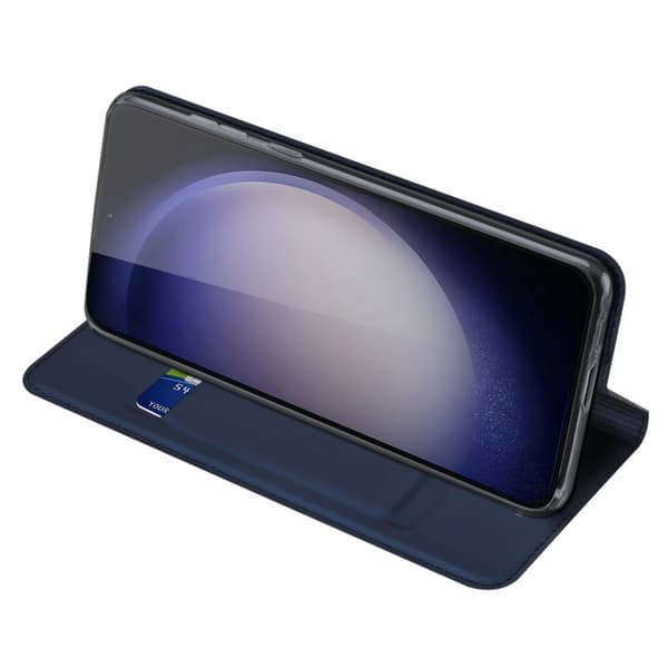 Samsung S23 FE Dux Ducis Skin Pro med Kortfack - Blå