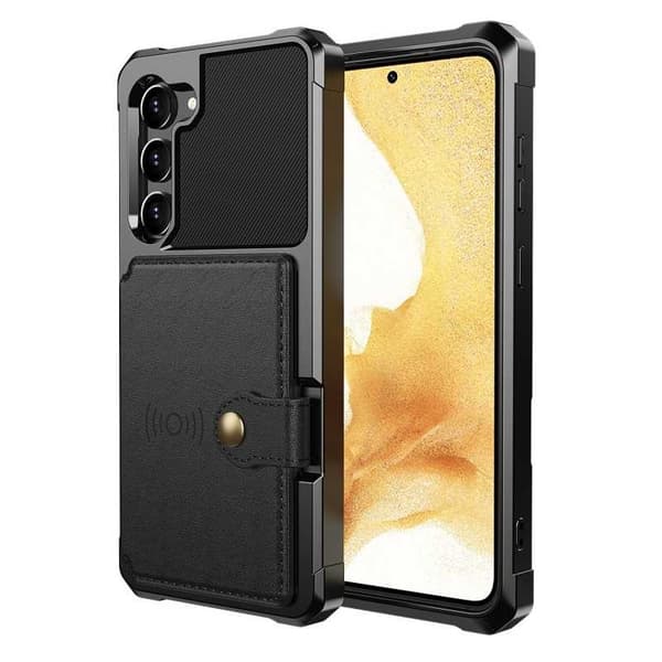 Samsung S23 FE Iskunkestävä Premium-kansi, 4-LOKESTO Solid V3 RFID