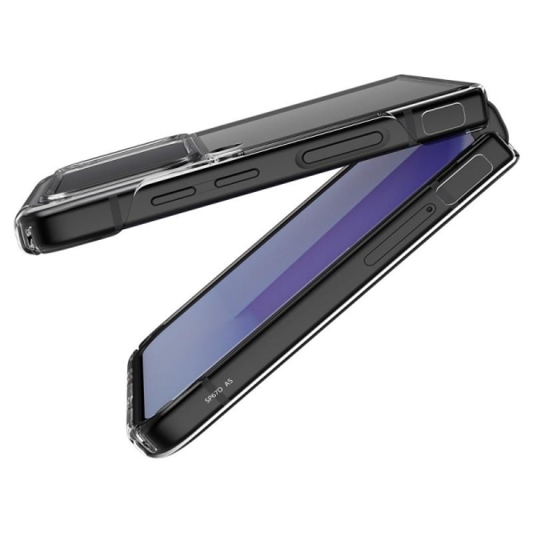 Samsung Z Flip 4 Stötdämpande Skal Simple Transparent