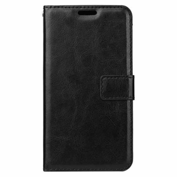 Samsung xCover 4/4S lompakkokotelo PU-nahkaa, 4 osastoa Black