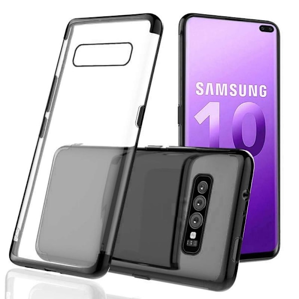 Samsung S10 stødabsorberende gummicover V2 (SM-G973F) Guld