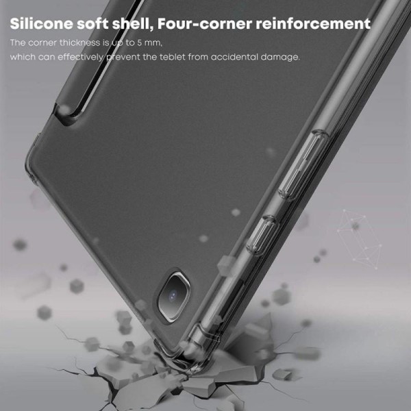 Galaxy Tab A7 10.4" Flip Case Infiland Smart Stand Black