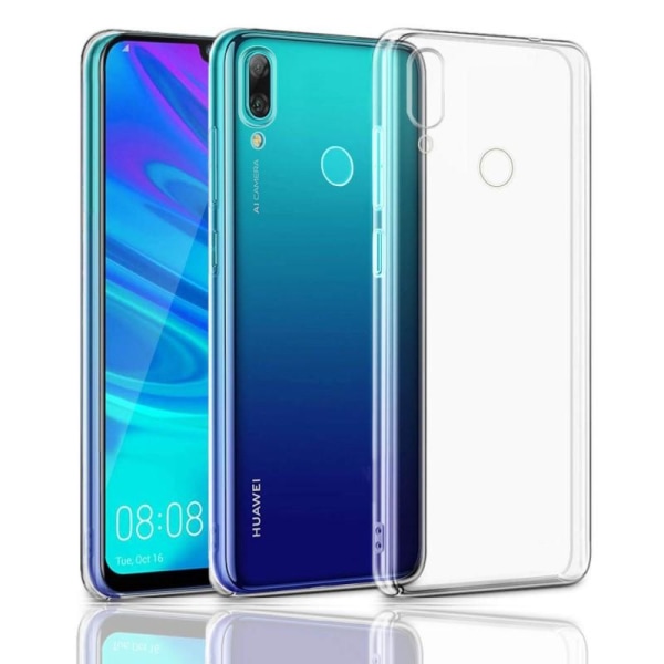 Huawei P Smart 2019 Stötdämpande Skal Glassback Transparent