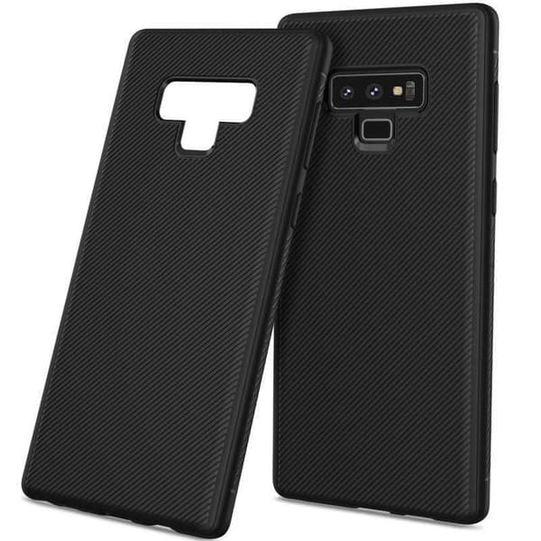 Samsung Galaxy Note 9 Iskunkestävä FullCarbon V3 Black