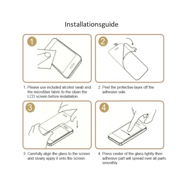Xiaomi Mi Note 10 / 10 Pro Härdat Glas 3D 0.26mm 9H Fullframe Transparent