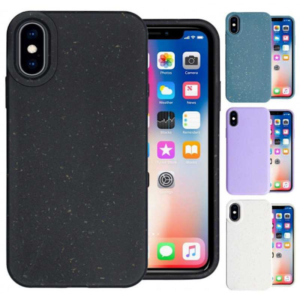 iPhone X / XS Stöttåligt Ekovänligt Mobilskal NordCell™ Svart
