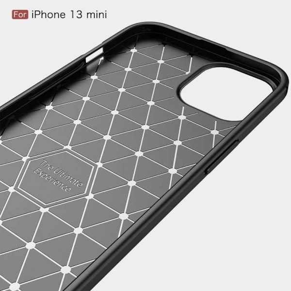 iPhone 13 Mini iskunkestävä kotelo SlimCarbon Black