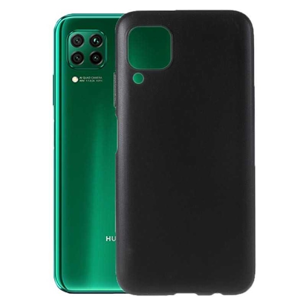 Huawei P40 Lite Tunt Mattsvart Skal Basic V2 Svart