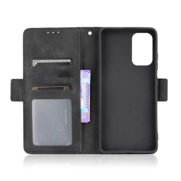 Samsung A32 4G Plånboksfodral PU-Läder 6-FACK Winston V3 Svart