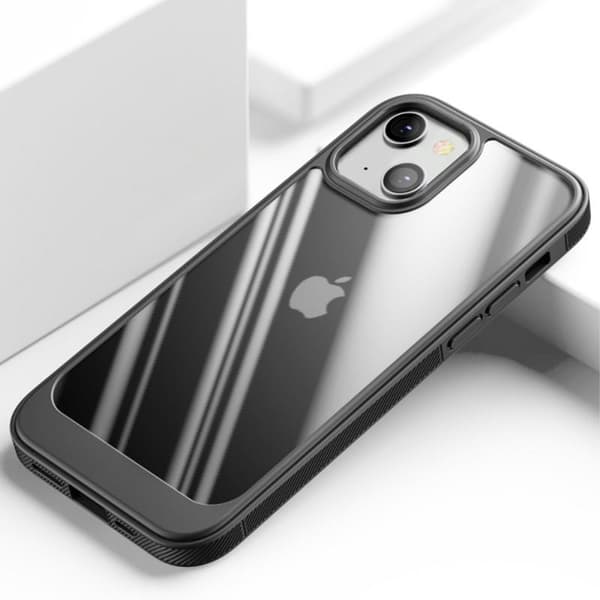iPhone 14 stødsikker og elegant Shell Halo Svart