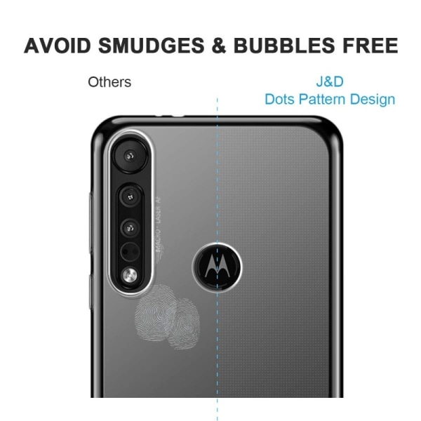Motorola One Macro støtdemper silikonetui Simple Transparent