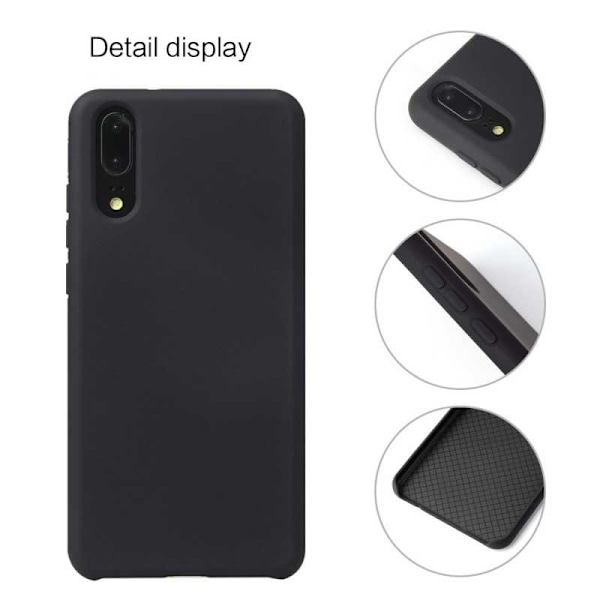 Xiaomi Mi 9 kuminen mattamusta silikonikuori Black
