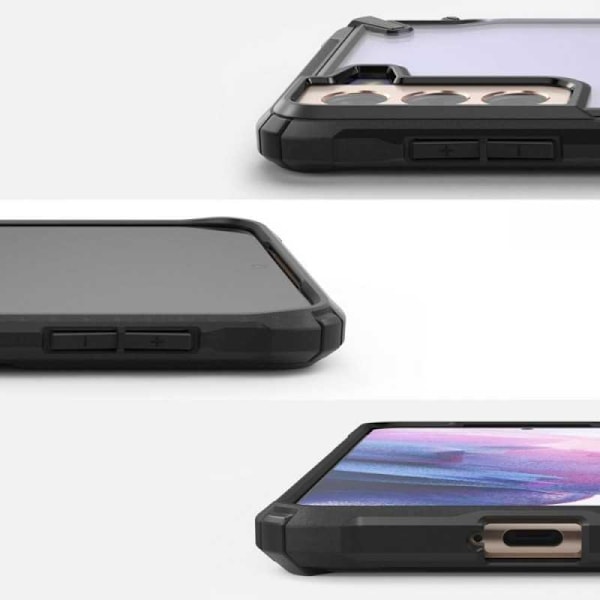 Samsung S21 Plus Stöttåligt Skal Ringke Fusion X Transparent