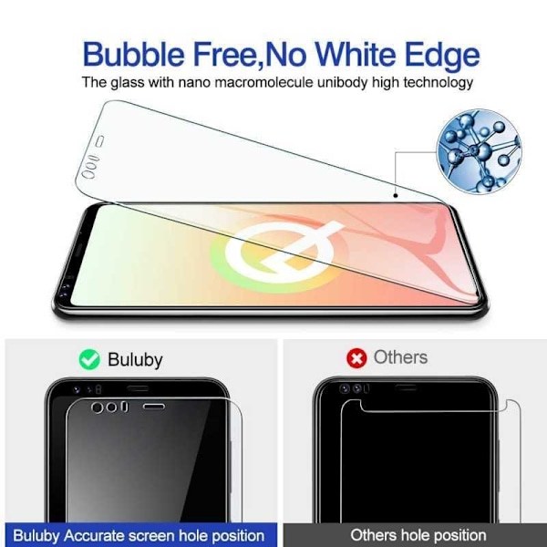 2-PACK Google Pixel 4 Härdat glas 0.26mm 2.5D 9H Transparent