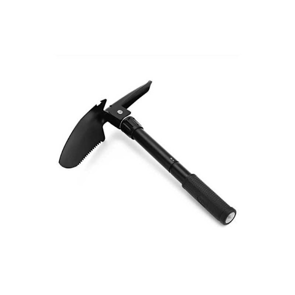 Multifunktionell Spade Svart
