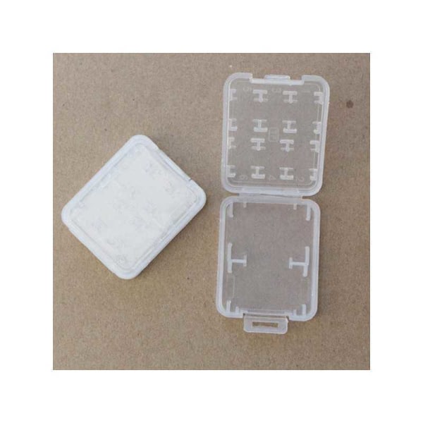 Etui til hukommelseskort SD/MS/SDHC/SDXC Transparent