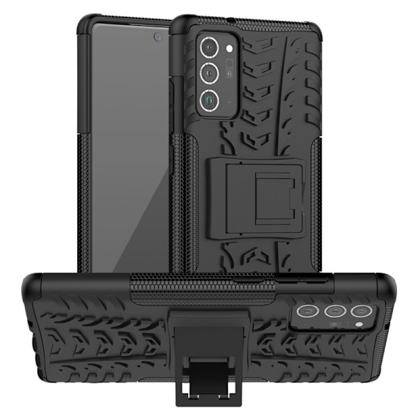 Samsung Note 20 iskunkestävä kotelo Active-tuella Black