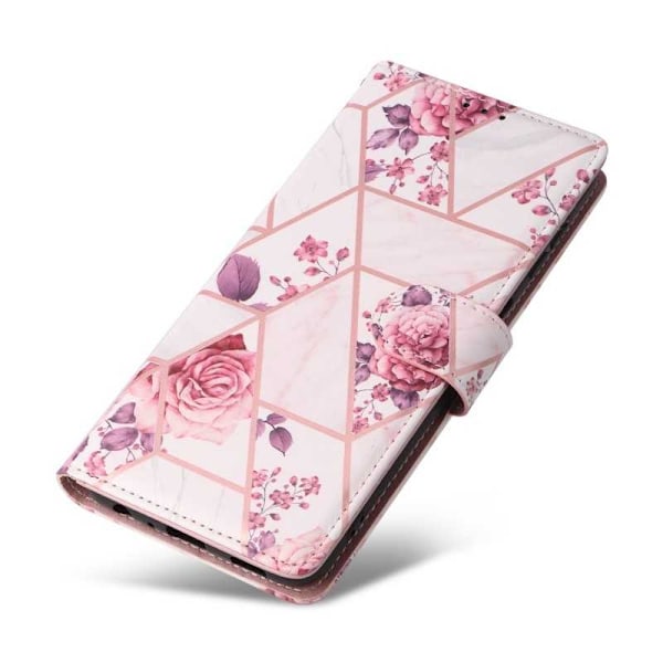 Samsung A13 4G Trendy Pung-etui Sparkle 4-RUMMET Pink