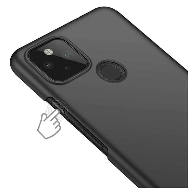 Google Pixel 5 Ultratunt Mattsvart Skal Basic V2 Svart