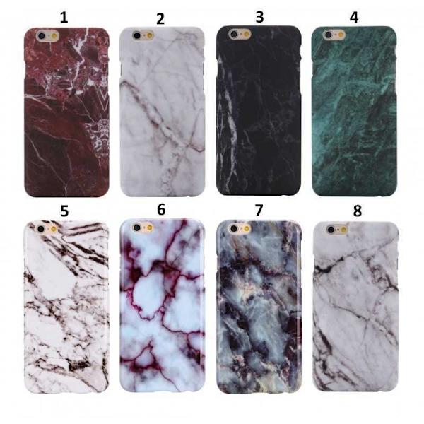 iPhone 5/5S/SE Marble Shell Slimfit 3D Design Red Variant 1