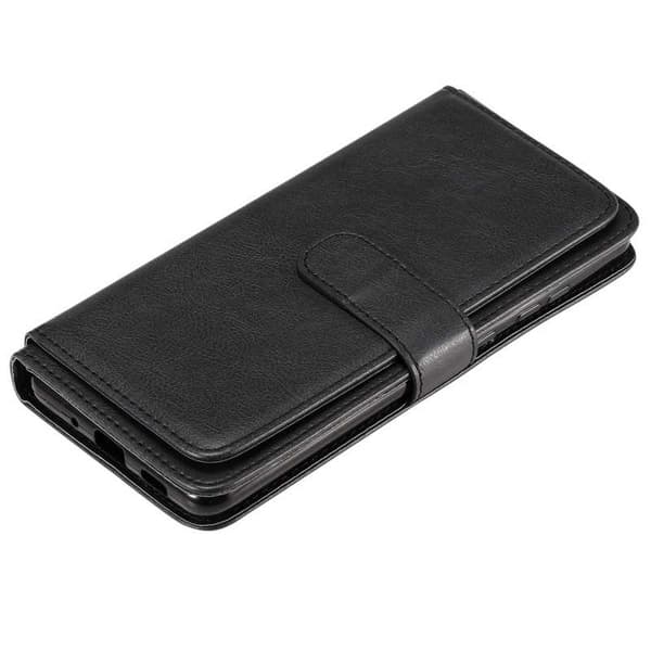 Samsung S20 Ultra Praktisk Plånboksfodral med 11-Fack Array V2 Svart
