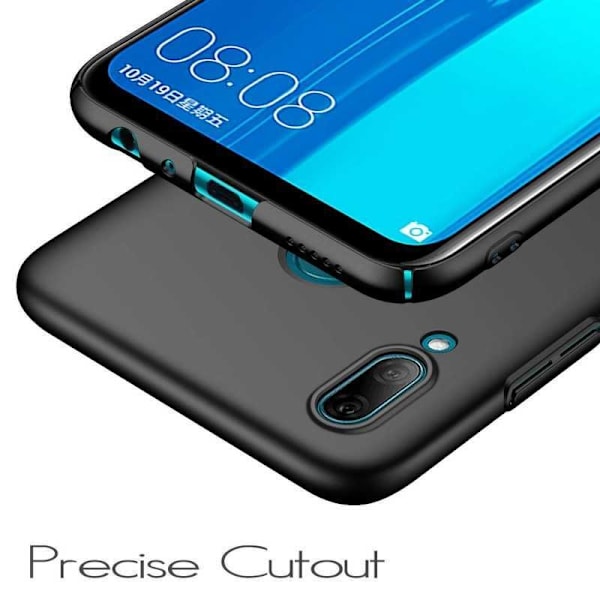 Huawei P Smart 2019 Ultra Thin Matte Black Cover Basic V2 Black