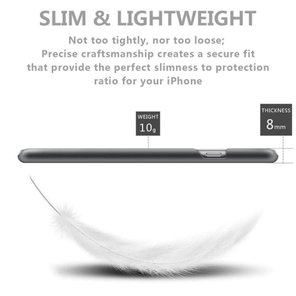 Samsung A7 2018 stødabsorberende ultratyndt gummibelagt cover Br Black