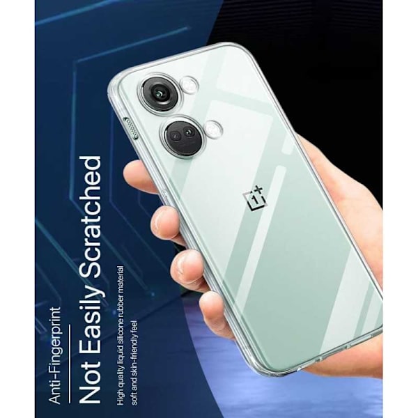 OnePlus Nord 3 Stötdämpande Genomskinligt Skal Simple