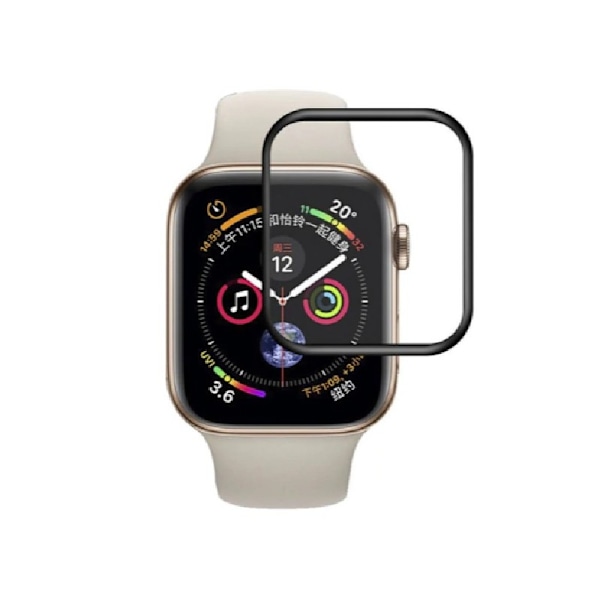 Apple Watch Series 6 44mm FullFrame 3D Härdat glas 0.26mm 9H Transparent