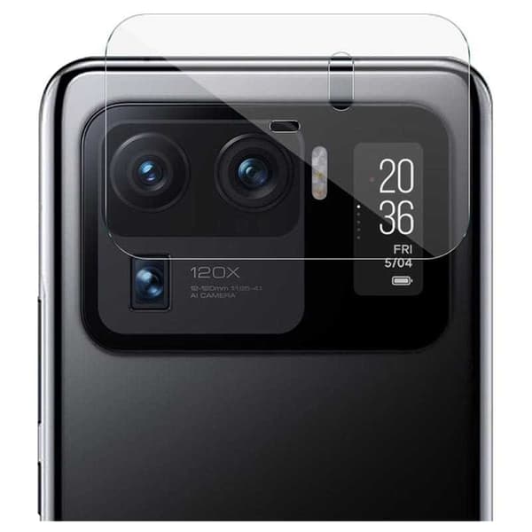 2-PACK Xiaomi Mi 11 Ultra Kamera Skydd Linsskydd Transparent