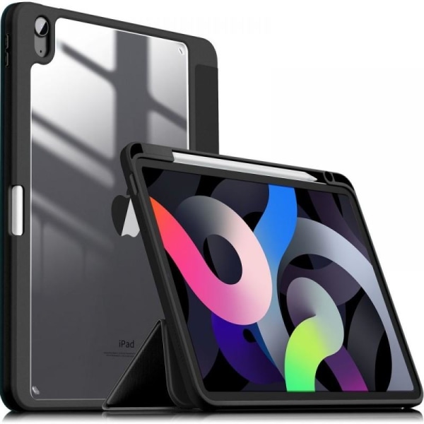 iPad Air 4 2020 / Air 5 2022 Stilfuldt etui Infiland Crystal Cas Black