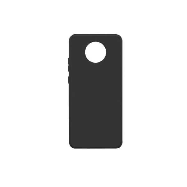 Nokia 8.3 Ultra-ohut kumipinnoitettu mattamusta Cover Basic V2 Black