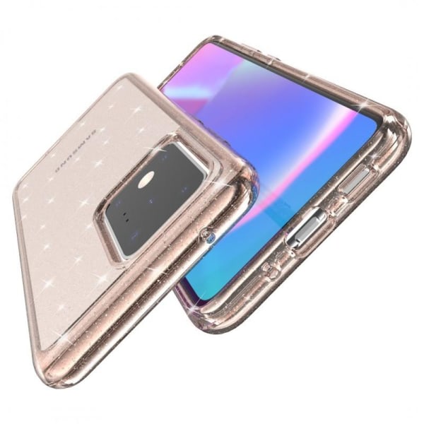 Samsung S20 Ultra Stötdämpande Mobilskal Gnistra Guld Guld