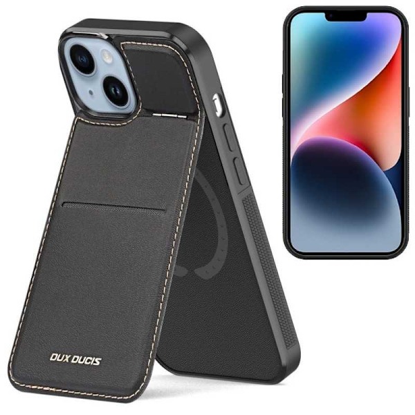 Dux Ducis Rafi -sarjan MagSafe-kotelo iPhone 13/14 Black