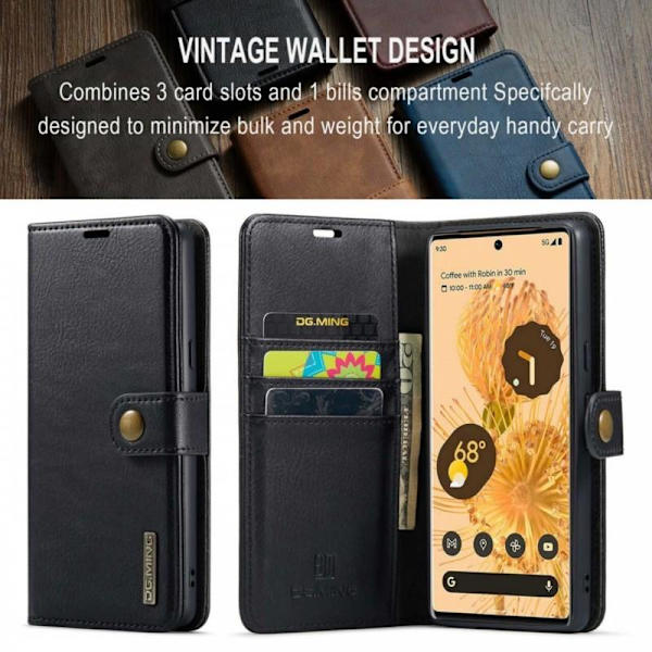 Mobil pung Magnetic DG Ming Google Pixel 7 Black