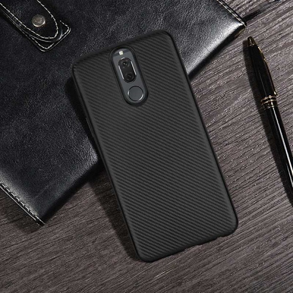 Huawei Mate 10 Lite stødsikkert cover FullCarbon V2 Svart