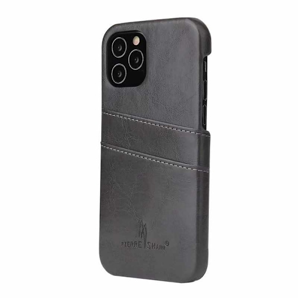 iPhone 12 Pro Max stødabsorberende kortholder retro Black