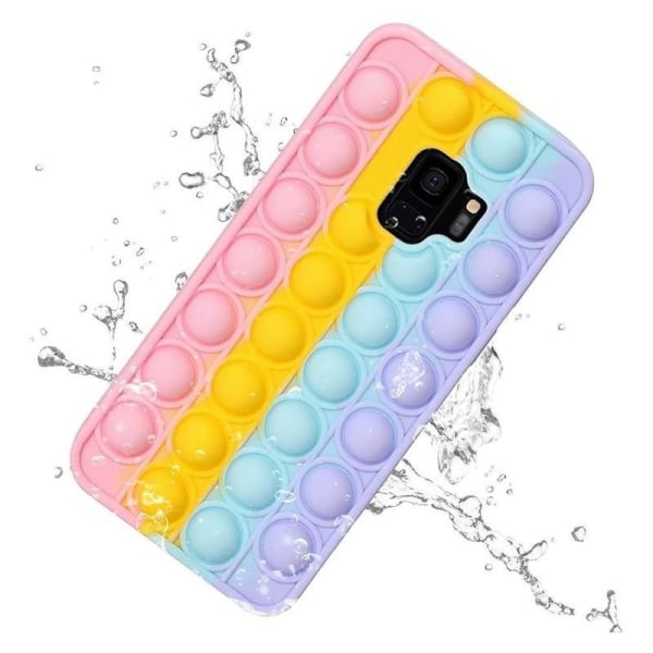 Samsung S9 beskyttelsescover Fidget Toy Pop-It V2 Multicolor