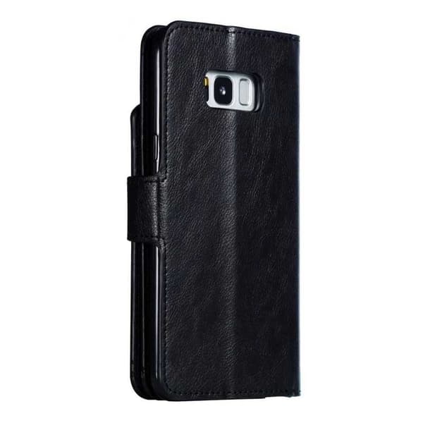 Samsung S8 Praktisk Plånboksfodral med 12-Fack Array V4 Black