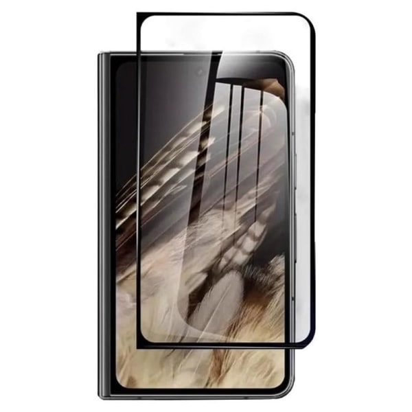 2-PAKKT Google Pixel Fold FullFrame 0,26mm 9H herdet glass Transparent