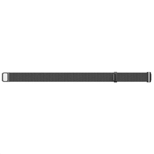 Fitbit Inspire HR Armband Milanesisk Loop Svart Svart