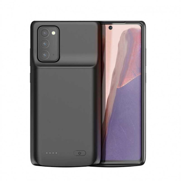 Samsung Note 20 Stöttåligt Batteriskal Titan V2 6000mAh Svart