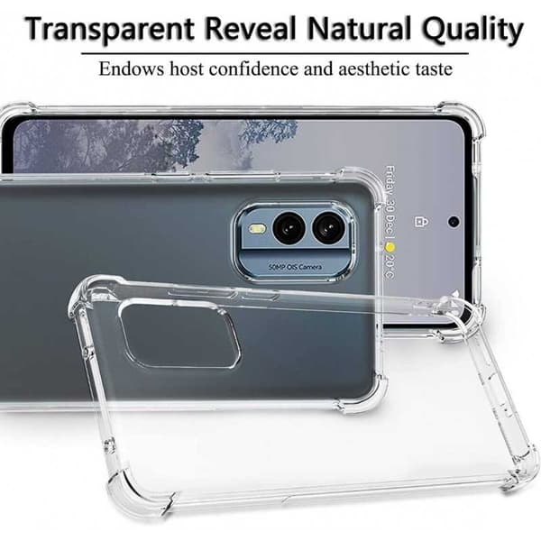 Nokia C32 iskuja vaimentava silikonikotelo Shockr