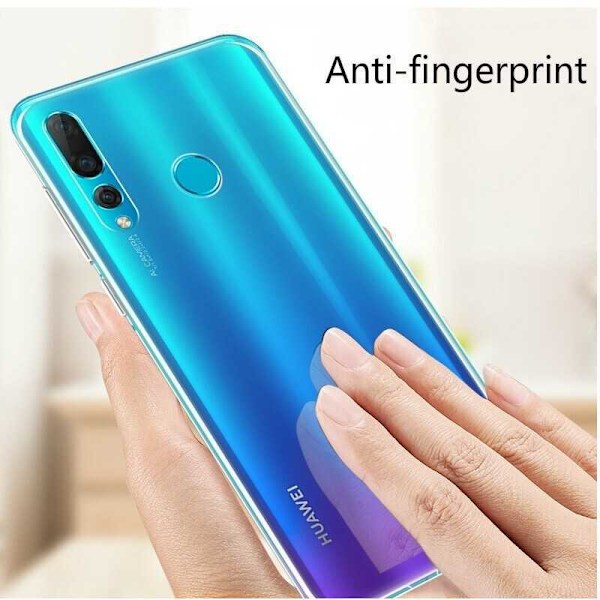 Huawei P Smart 2019 Stöttåligt Genomskinligt Skal Simple Transparent