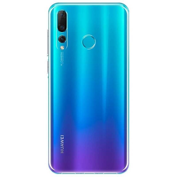 Huawei P Smart 2019 Stöttåligt Genomskinligt Skal Simple Transparent