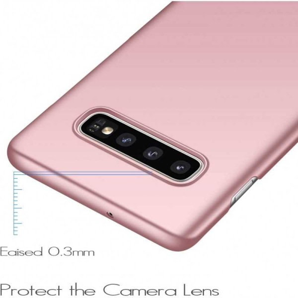 Samsung S10e Ultraohut kumipinnoitettu Cover Basic V2 Pink gold