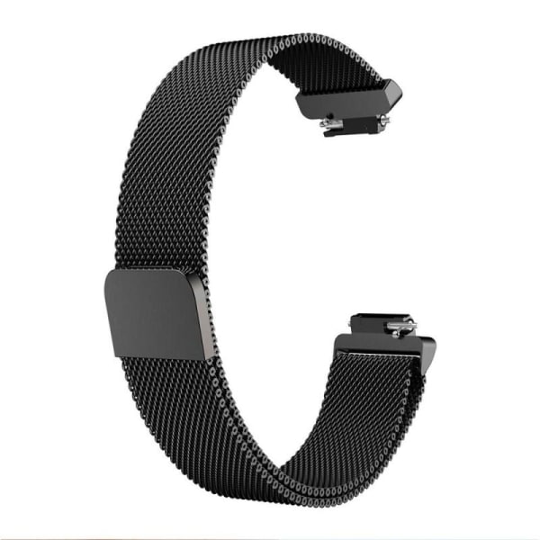 Fitbit Inspire HR Armband Milanesisk Loop Svart Svart