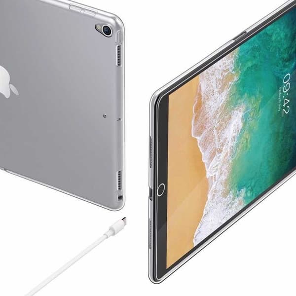 iPad Pro 12.9" Stötdämpande TPU Skal Simple Transparent
