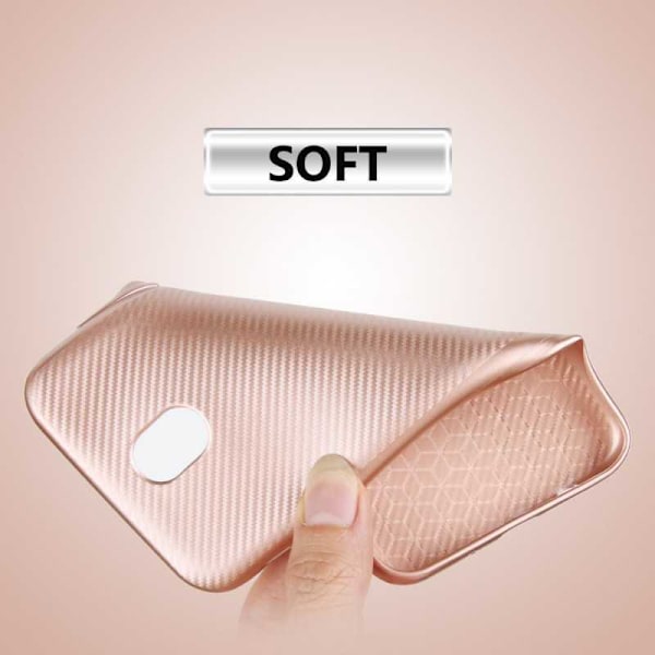 Samsung J5 2017 stødsikkert cover FullCarbon V2 Svart