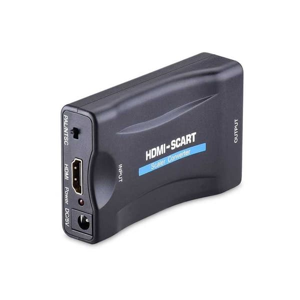 HDMI-SCART-sovitin/-muunnin Black